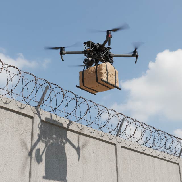 drone trafico ilegal